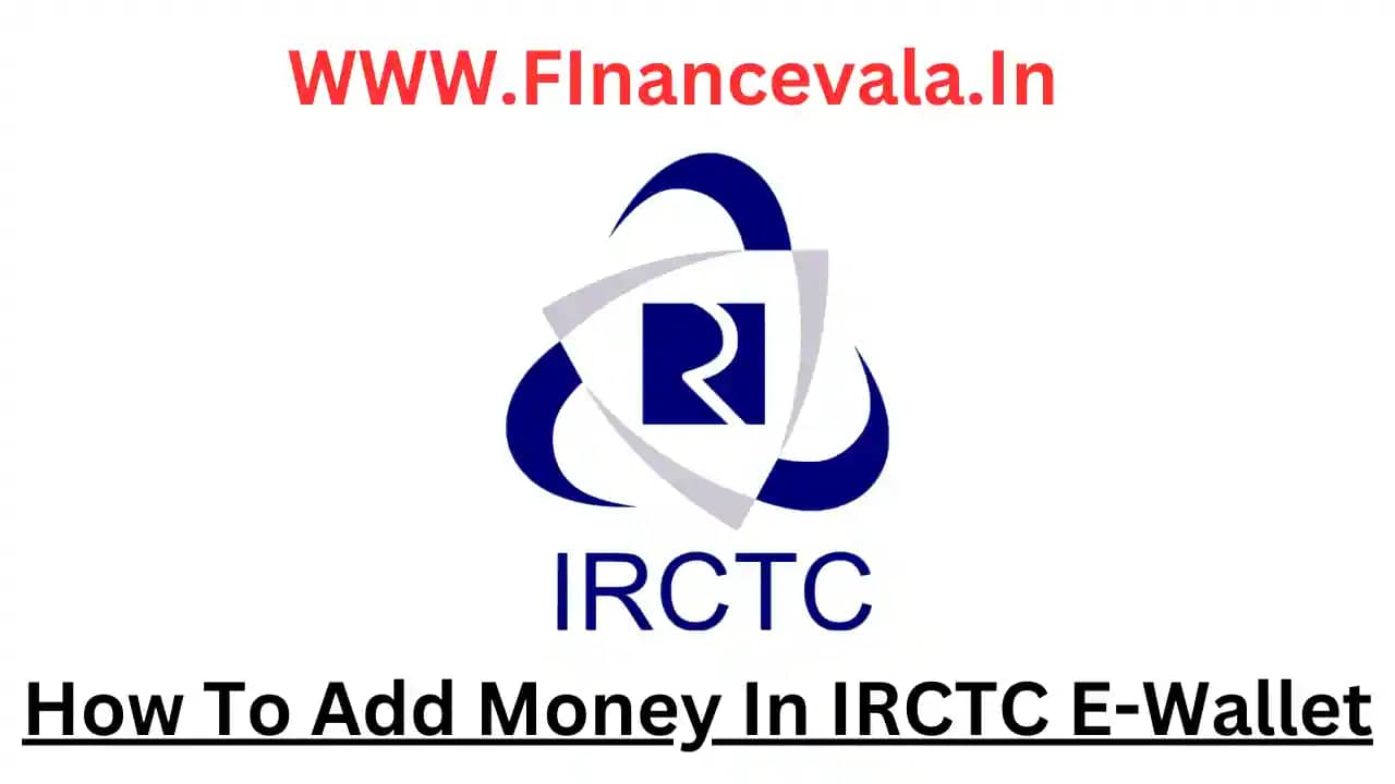 IRCTC E-Wallet