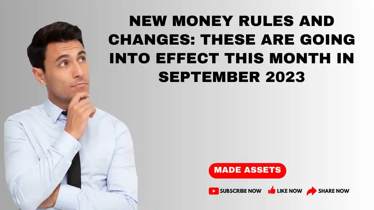 New Money Rules And Changes