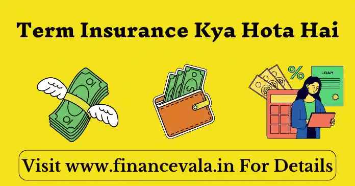 Term Insurance Kya Hota Hai